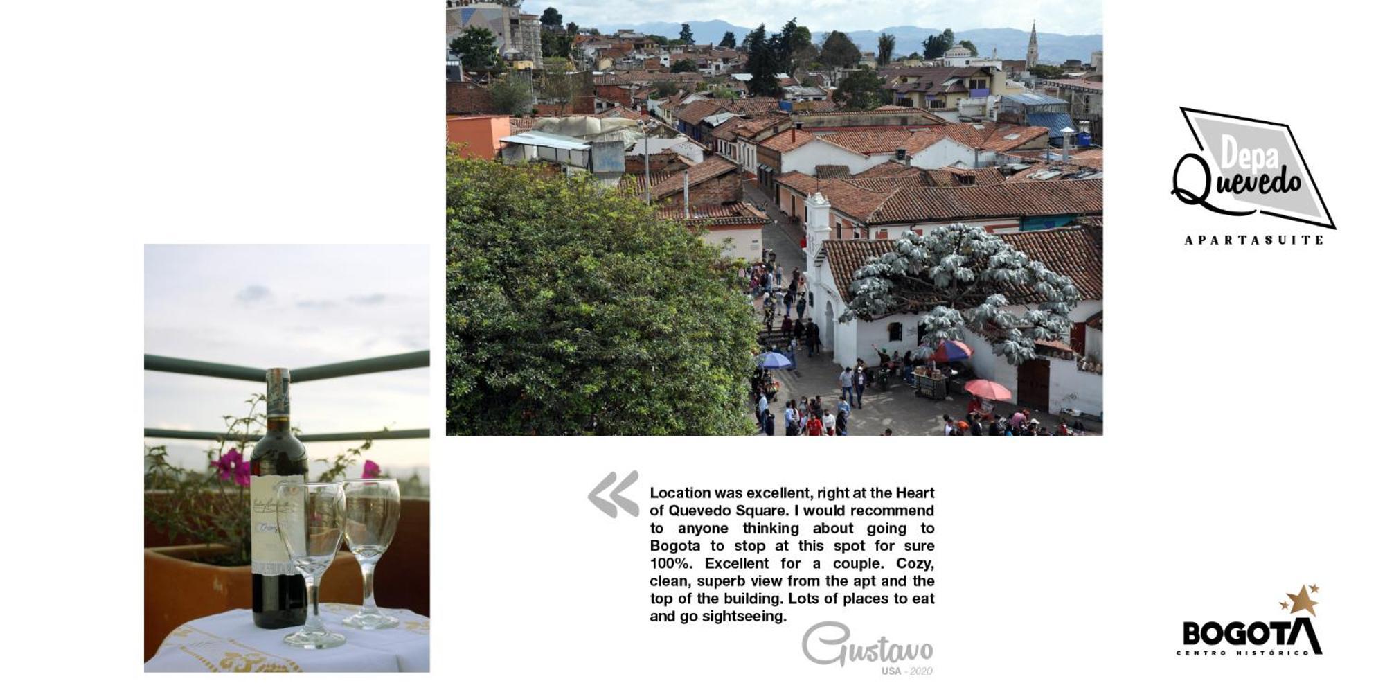 Depa Quevedo - Trendy Revamped Flat - Exceptional Spot In Bogota'S Historic Colonial Square - Candelaria Екстериор снимка