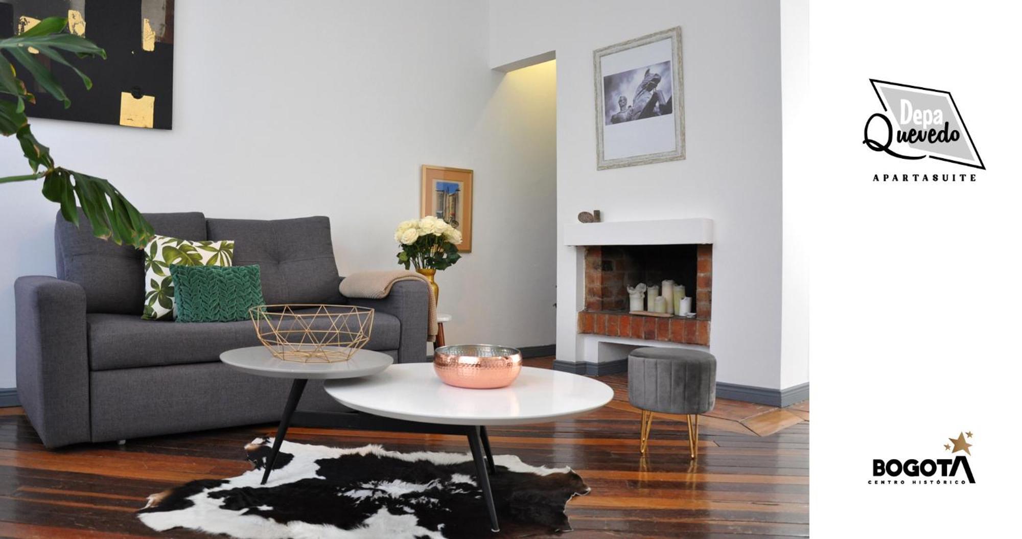 Depa Quevedo - Trendy Revamped Flat - Exceptional Spot In Bogota'S Historic Colonial Square - Candelaria Екстериор снимка