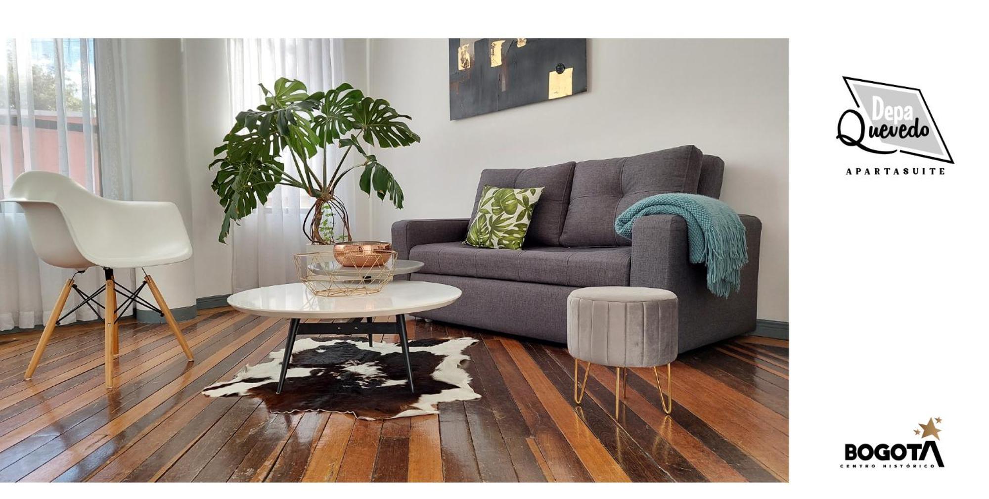 Depa Quevedo - Trendy Revamped Flat - Exceptional Spot In Bogota'S Historic Colonial Square - Candelaria Екстериор снимка