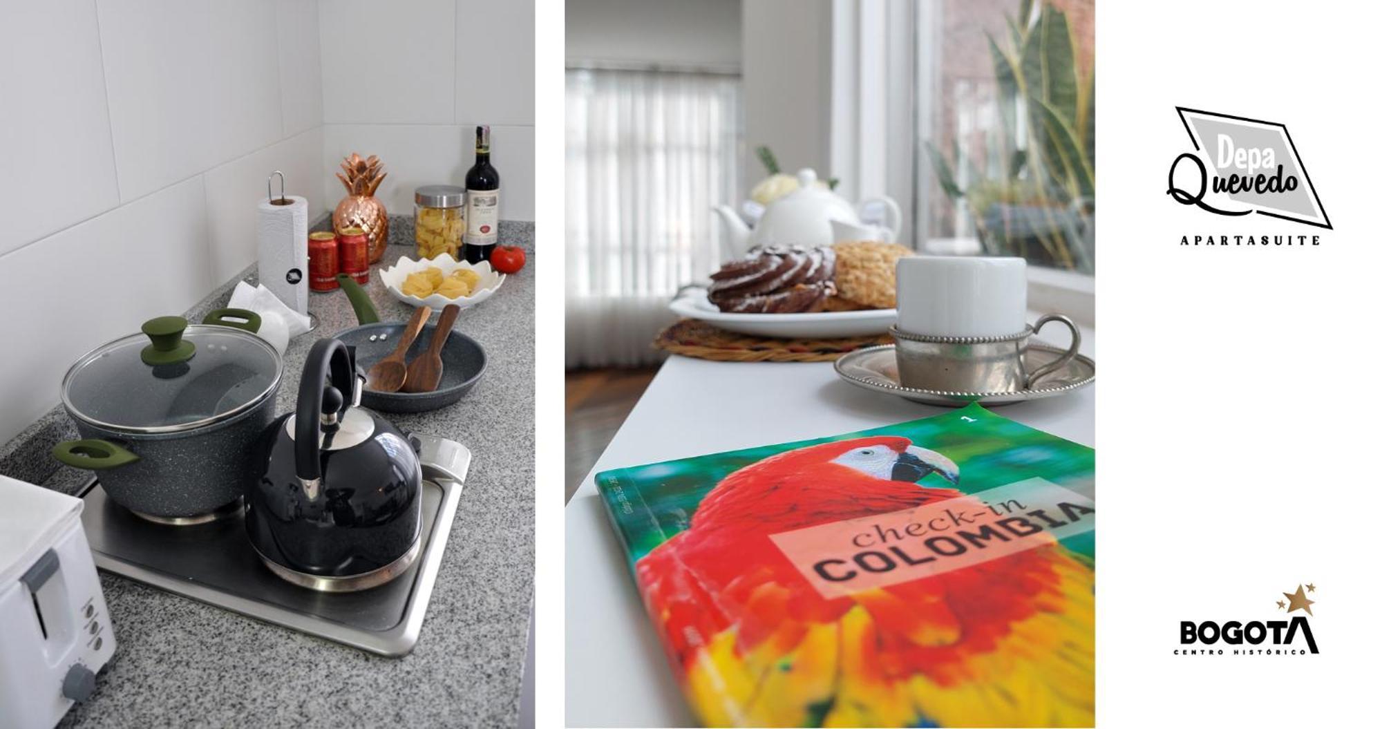 Depa Quevedo - Trendy Revamped Flat - Exceptional Spot In Bogota'S Historic Colonial Square - Candelaria Екстериор снимка