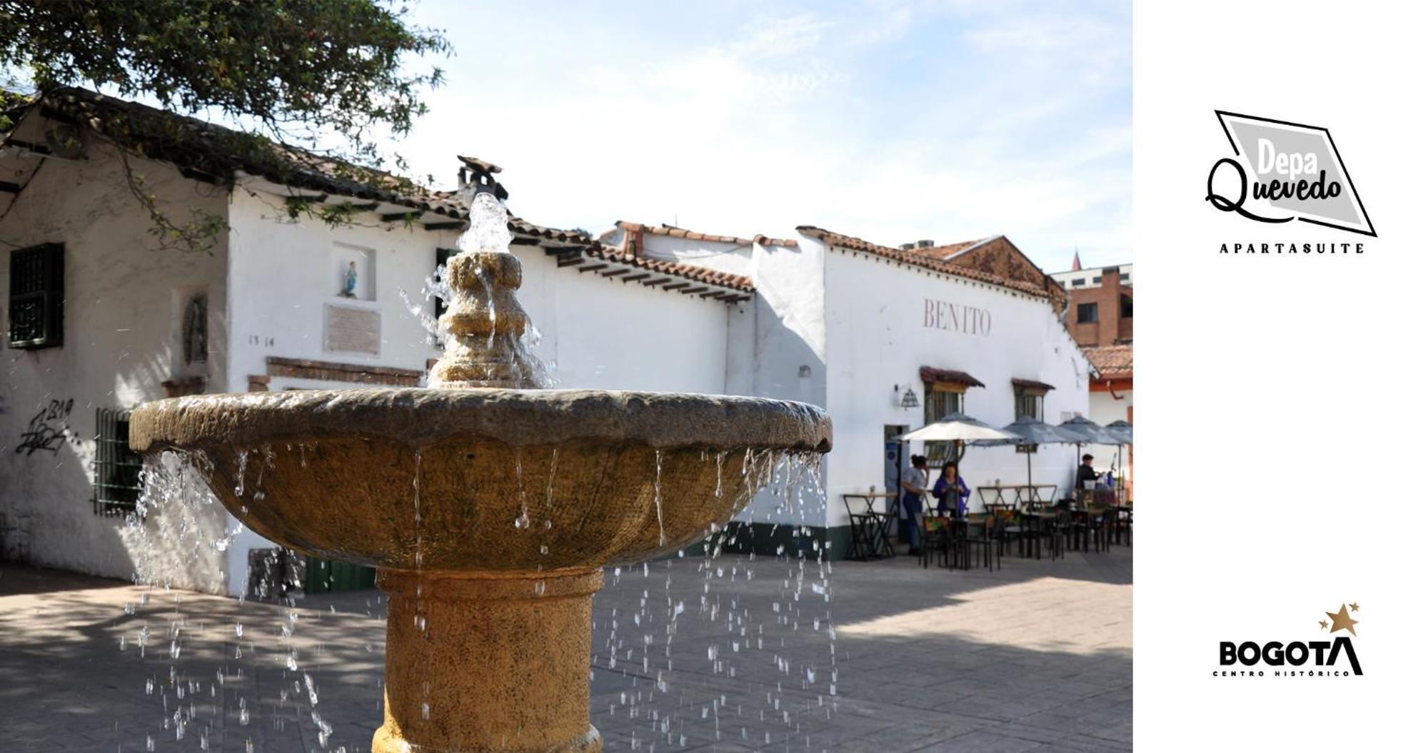 Depa Quevedo - Trendy Revamped Flat - Exceptional Spot In Bogota'S Historic Colonial Square - Candelaria Екстериор снимка
