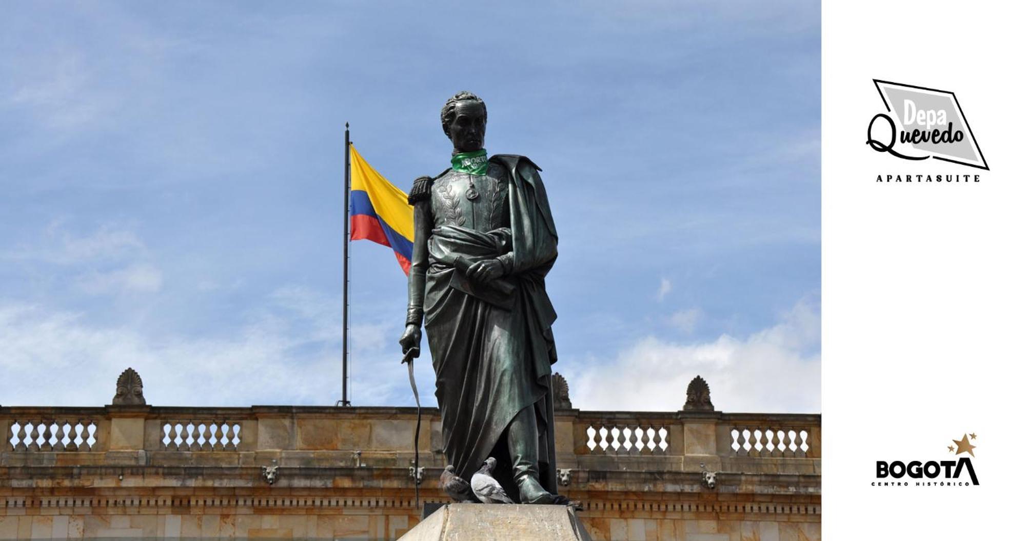 Depa Quevedo - Trendy Revamped Flat - Exceptional Spot In Bogota'S Historic Colonial Square - Candelaria Екстериор снимка