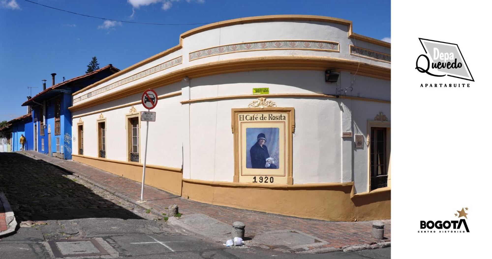 Depa Quevedo - Trendy Revamped Flat - Exceptional Spot In Bogota'S Historic Colonial Square - Candelaria Екстериор снимка